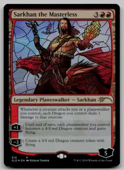 Sarkhan the Masterless (Stained Glass) P Secret Lair Drop Series 514 NM - Image 1