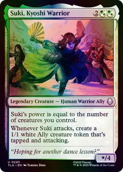 Suki, Kyoshi Warrior Avatar: The Last Airbender NM MTG Foil - Image 1