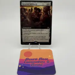 MTG Renewed Solidarity 23 Extended Art Regular Commander: Aetherdrift DRC NM - Image 1