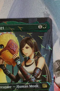 Tifa Lockhart (Borderless) (Chocobo Track Foil) Final Fantasy Foil FIN 0567 MTG - Image 4