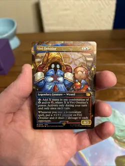 Vivi Ornitier Borderless Chocobo Track Foil Final Fantasy 0570 MtG - Image 1