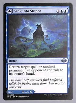 Sink into Stupor // Soporific Springs - 241 - Modern Horizons 3 (MH3) MTG - Image 1