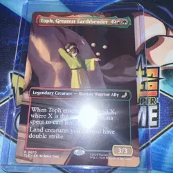 MTG Toph, Greatest Earthbender (Borderless) [Avatar: The Last Airbender: Eternal - Image 1