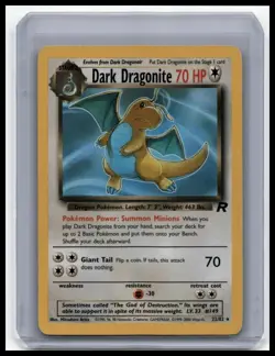 Dark Dragonite Pokemon TCG Team Rocket 22/82 Regular LP - Image 1