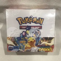 Pokemon TCG: Scarlet & Violet Surging Sparks Booster Box 36 Packs, NEW & SEALED - Image 1