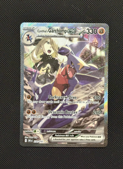 Cynthia’s Garchomp EX 232/182 SIR Destined Rivals Pokemon TCG - Image 1