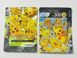 Pikachu V-Union SWSH140 & SWSH141 Black Star Promos Pokemon Tcg - Image 1