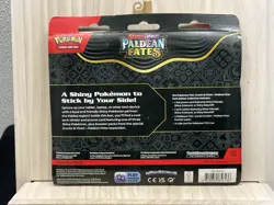 Pokemon TCG: Paldean Fates Tech Sticker Collection Maschiff Factory Sealed - Image 2