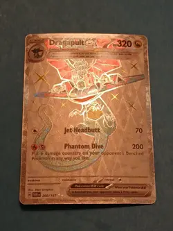 Pokemon Scarlet & Violet Twilight Masquerade Dragapult ex 200/167 Tera Full Art - Image 2