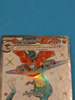 Pokemon Scarlet & Violet Twilight Masquerade Dragapult ex 200/167 Tera Full Art - Image 3