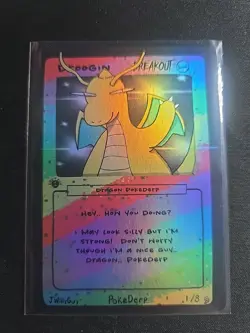Droogin (Dragonite) 1/8 - 1st Edition Pokederp Second Print Fan Art - Pokemon - Image 1