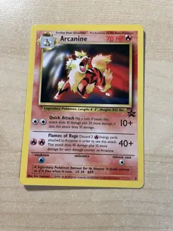 Arcanine 06/53 Wotc Promo Regular (Near Mint or Better) Pokemon - Image 1
