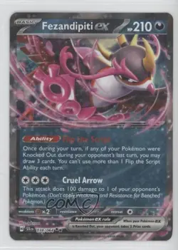 Fezandipiti ex Pokemon Scarlet & Violet: Shrouded Fable SFA #038 - Image 1