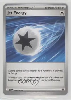 Jet Energy Pokemon Scarlet & Violet Paldea Evolved SV02 #190 - Image 1