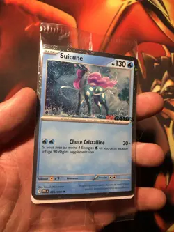 Pokemon TCG - Suicune 026/094 - EB Games Stamped Promo SEALED - NM/M - French FR - Image 1
