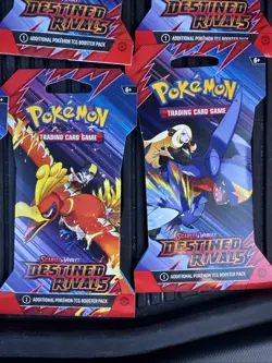 Lot of 8 Pokemon TCG Destined Rivals Booster Packs Sleeved Blister Packs New - Image 4