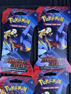 Lot of 8 Pokemon TCG Destined Rivals Booster Packs Sleeved Blister Packs New - Image 5