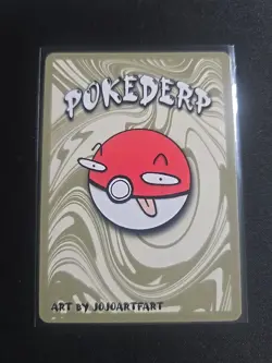 Meowtoo (Mewtwo) 7/7 - 1st Edition Pokederp Second Print Fan Art - Pokemon - Image 2