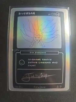 Kurama (Ninetales) 3/7 - 1st Edition Pokederp Second Print Fan Art - Pokemon - Image 1