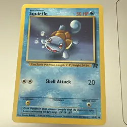 Pokemon Squirtle 1st Edition Team Rockets Series 68/82 - Image 1