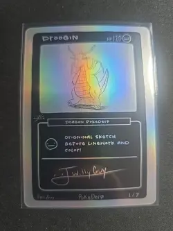 Droogin (Dragonite) 1/7 - 1st Edition Pokederp Second Print Fan Art - Pokemon - Image 1