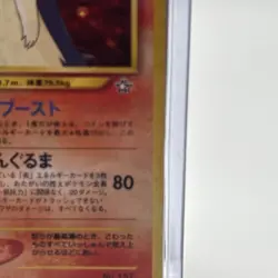Typhlosion 157 Holo Neo Genesis Premium File Japanese Pokemon with holo bleed - Image 4