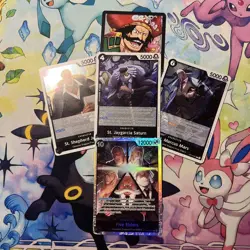 Five Elders OP13-082 SR Carrying on His Will - ONE PIECE Card Game English - Image 1