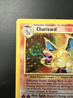 1999 Base Set Charizard 4/102 - Holo Pokemon Card Vintage WOTC NM A - Image 2