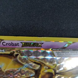 Crobat BREAK XY181 Rare Holo Pokemon Promo Tcg Card Damaged. - Image 4