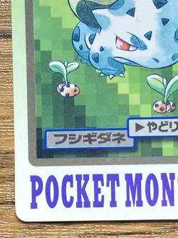 Pokemon Carddass Card Bulbasaur File No.1 Bandai Pocket Monsters 1997 - Image 5