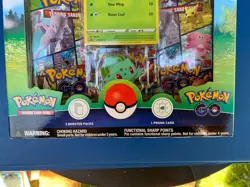 POKEMON. BULBASAUR BOOSTER PACK. 3 PACK, 1 PROMO CARD & PIN -:- IN NEW CONDITION - Image 2