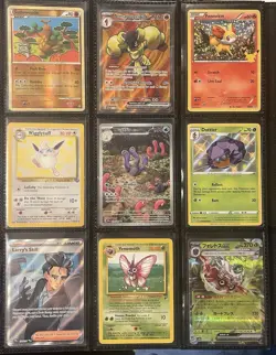 Pokemon Tcg Binder Lot (216 Cards) Vintage/Modern - Holos, Promo, UR, WOTC, Ex, - Image 1