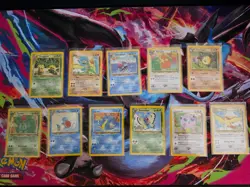 11 POKEMON SOUTHERN ISLAND VINTAGE CARD LOT - IVYSAUR WARTORTLE LAPRAS + - Image 1