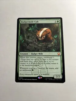 Badgermole Cub - Avatar: The Last Airbender MTG Plus 2 Bonus Rares!!! - Image 1