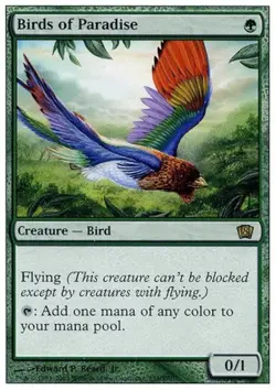 1x Birds of Paradise 8th Edition [NM-Mint] Magic the Gathering MTG Green 233/350 - Image 1