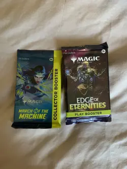 2023 Factory Sealed Magic MTG March of the Machine Collector Booster Pack plus 1 - Image 1