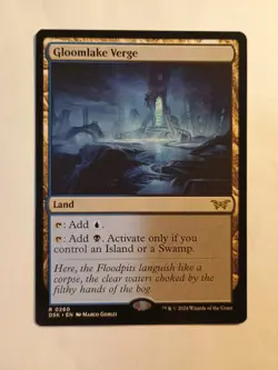 Gloomlake Verge 0260 Mtg Magic The Gathering Regular Rare DSK NM - Image 1