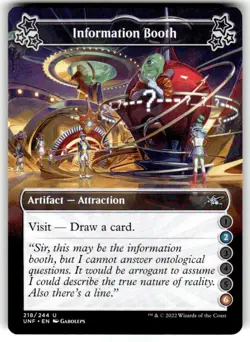 Information Booth (2-6) Unfinity Regular MTG - Image 1