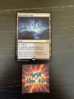 MTG - Gloomlake Verge - Duskmourn: House of Horror - Regular NM R - 0260 - Image 1