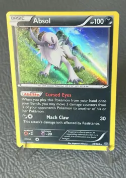 Pokemon TCG Absol 40/108 Holo Rare Roaring Skies 2015 NM/VLP+++ ?? - Image 1