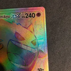 Pokemon Gengar e Mimikyu GX 186/181 Team Up Hyper rare Nuovo Italiano - Image 4