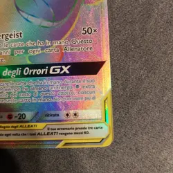 Pokemon Gengar e Mimikyu GX 186/181 Team Up Hyper rare Nuovo Italiano - Image 5