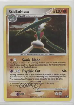 Gallade Pokemon Organized Play Promotional Series 7 #7 2008 - Image 1