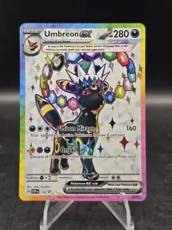 Pokemon TCG Umbreon ex SVP 176 Scarlet & Violet Black Star Promo Holo NM - Image 1