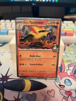 Pokemon Ethan's Typhlosion Stamped Destined Rivals Build and Battle Deck -Sealed - Image 1