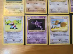 Pokemon Shadowless Base Set Lot Of 15 LP - Image 2