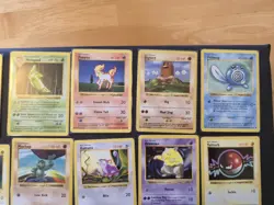 Pokemon Shadowless Base Set Lot Of 15 LP - Image 3