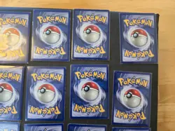 Pokemon Shadowless Base Set Lot Of 15 LP - Image 5
