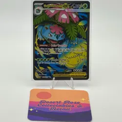Pokemon TCG Mega Venusaur ex 155/132 Ultra Rare English Mega Evolution NM - Image 1