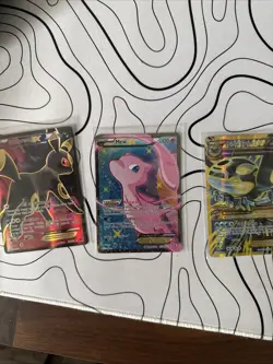 Pokemon TCG Umbreon Kyogre and Mew EX Full Art - Image 1